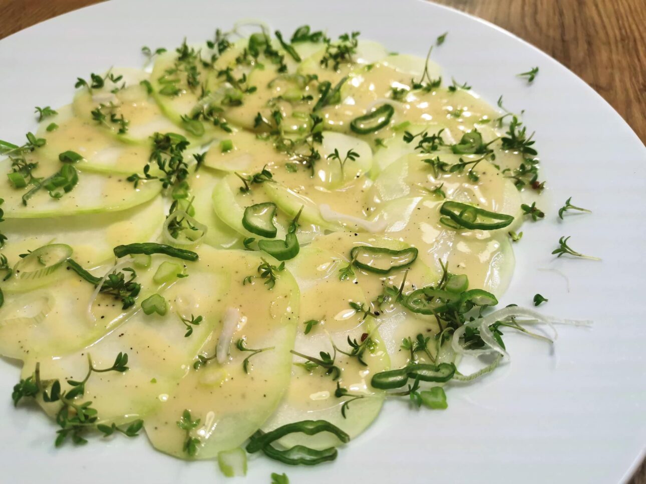 Kohlrabi-Carpaccio - Leben In Balance